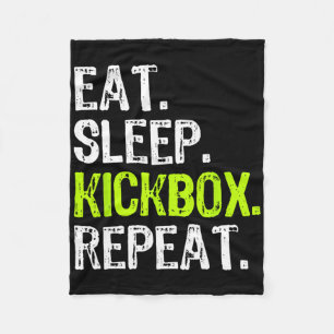 Manta Polar Comer Kickbox Sleep Repetir Kickboxing Kick Boxing