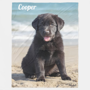 Manta Polar Comfy Labrador personalizado