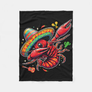 Manta Polar Comida Mexicana Fiesta Divertida Cinco De Mayo Méx
