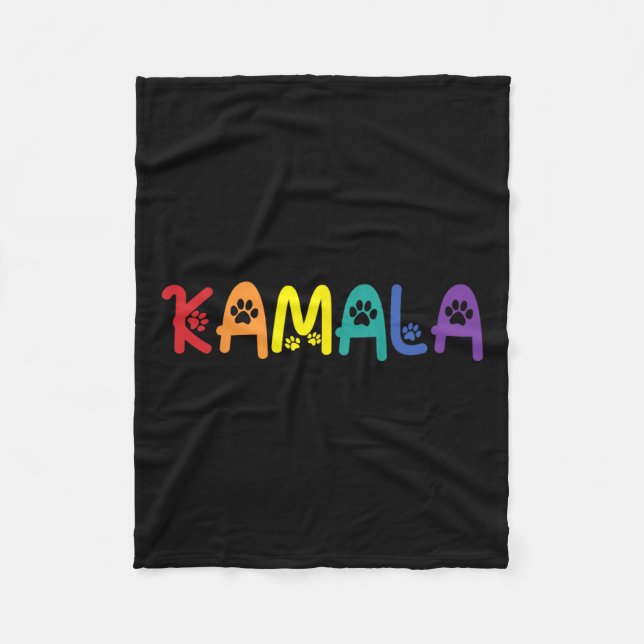 Manta Polar Comma La Harris Graciosa Cat Lettering Lgbt Rainbo (Anverso)