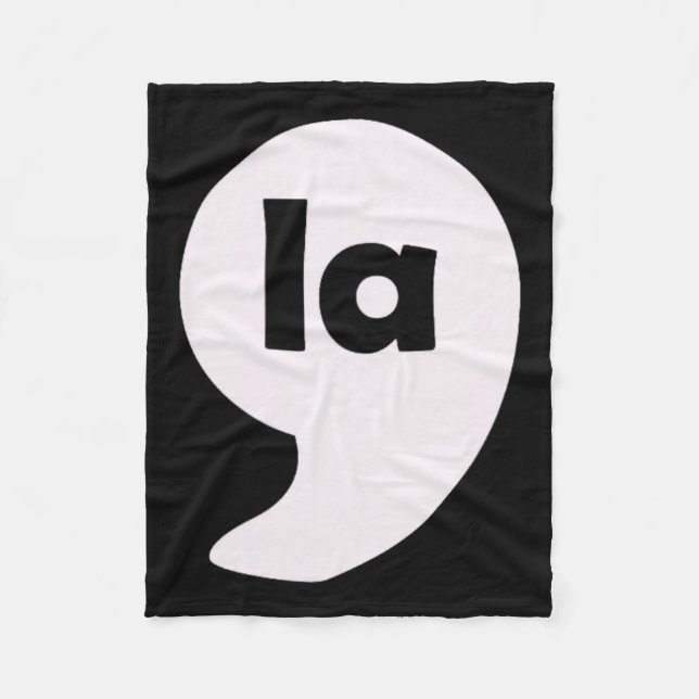 Manta Polar Comma La Kamala Harris por las elecciones presiden (Anverso)