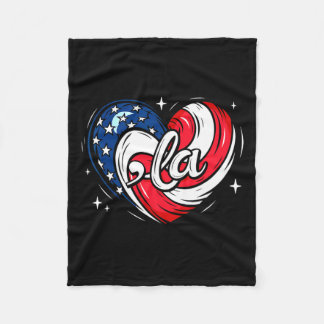 Manta Polar Comma La Kamala Harris Red Blue American Fla