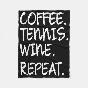 Manta Polar Cómnito diciendo café Tenis Vino repite mujeres ho