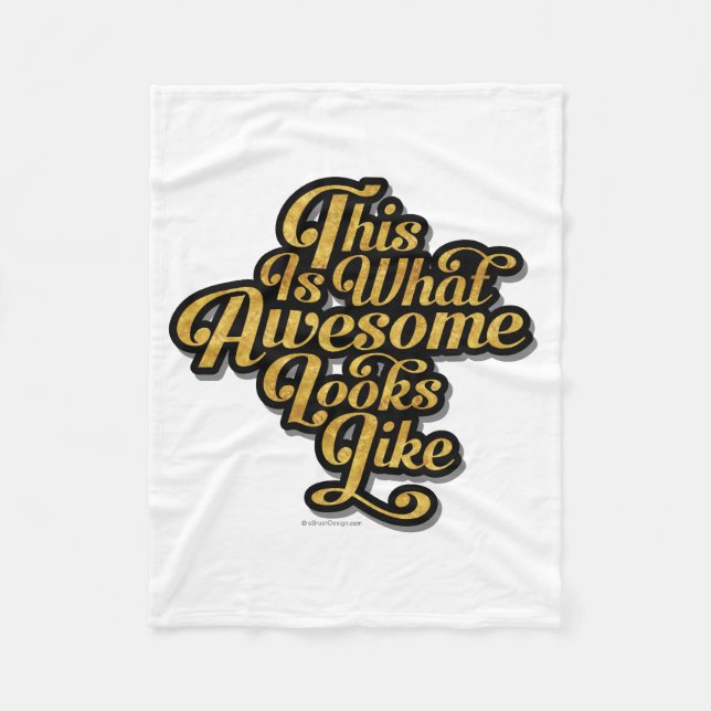 Manta Polar Cómo se ve la belleza (DG) (Anverso)