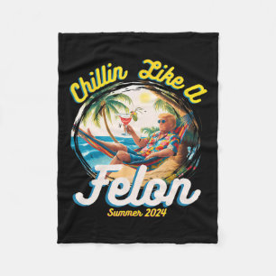 Manta Polar Como un Felon Trump 2024 hawaiano