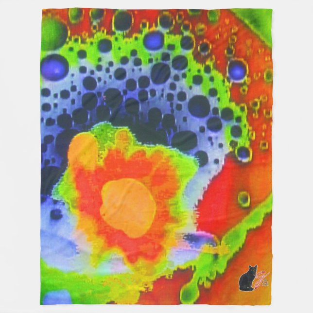 Manta Polar Comodidad bubónica (Anverso)