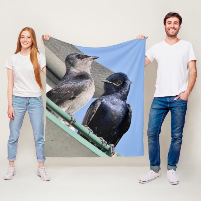Manta Polar Compañeros de Martin púrpura (In situ)