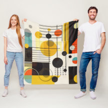 Composición de formas geométricas coloridas