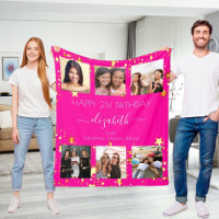 Composición de fotos de personalizado de cumpleaño