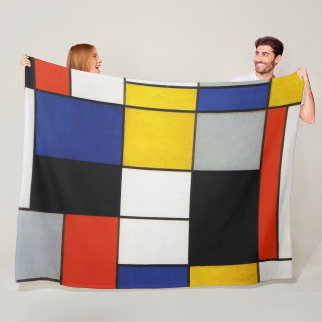 Manta Polar Composición, Mondrian (In situ)