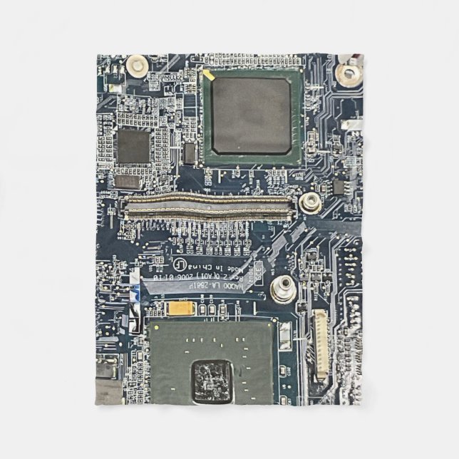 Manta Polar Computer Circuit Board Blanket  (Anverso)