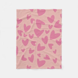 Manta Polar Con tema del Día de San Valentín