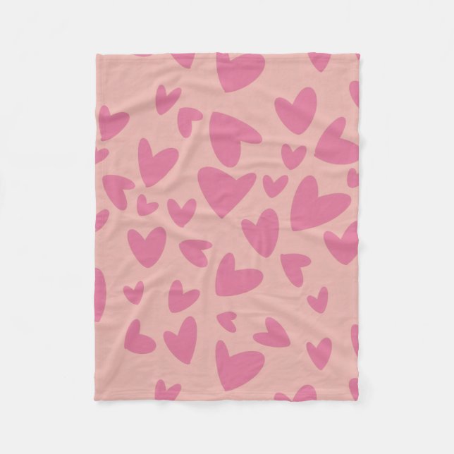 Manta Polar Con tema del Día de San Valentín  (Anverso)