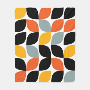 Manta Polar Concepto colorido, único, moderno, de hoja urbana