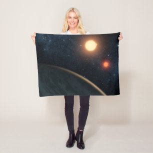 Manta Polar Concepto de artista que ilustra a Kepler-16b.