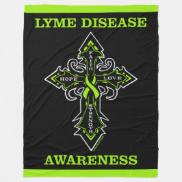 Manta Polar Conciencia cruzada... enfermedad de Lyme