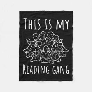 Manta Polar Conciencia - Esta Es Mi Gang De Lectura Divertida