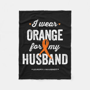 Manta Polar Conciencia Que Uso Naranja Para Mi Esposo