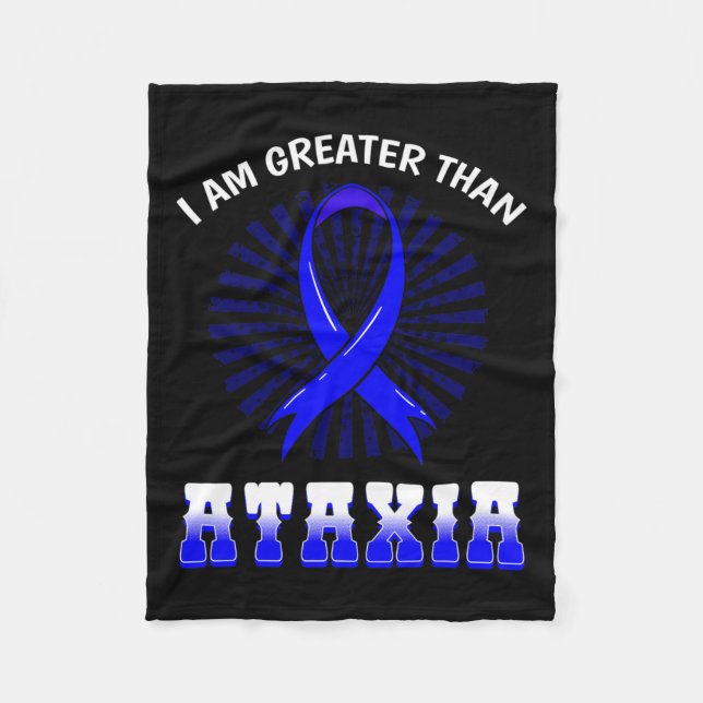 Manta Polar Conciencia Rótulo neurológico Hemiataxia Cinta azu (Anverso)