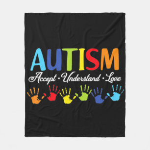 Manta Polar Conciencia sobre el autismo aceptar entender el au