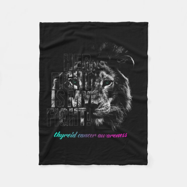 Manta Polar Conciencia sobre el cáncer (Anverso)