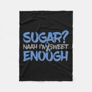 Manta Polar Conciencia sobre la diabetes divertida - T1d T2d P