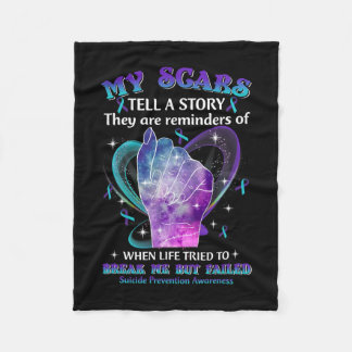 Manta Polar Conciencia sobre la prevención del suicidio en mis