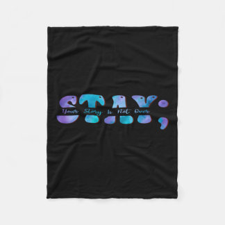 Manta Polar Conciencia sobre la prevención del suicidio: mante