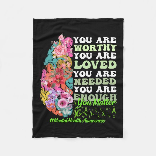 Manta Polar Conciencia sobre la salud (Anverso)