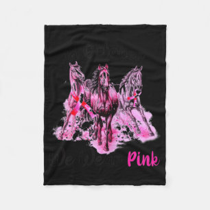 Manta Polar Concienciación De Las Mujeres En Octubre Usamos Pa