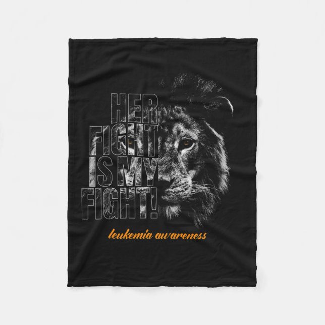 Manta Polar Concienciación Leucemia Sensibilización Mes Guerre (Anverso)