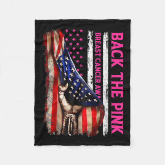 Manta Polar Concienciación sobre el cáncer de mama en la caída