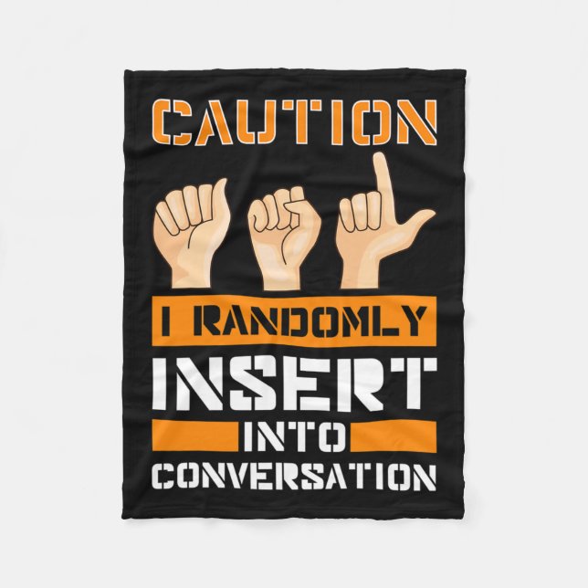 Manta Polar Concienciación sobre la pérdida de audición del le (Anverso)