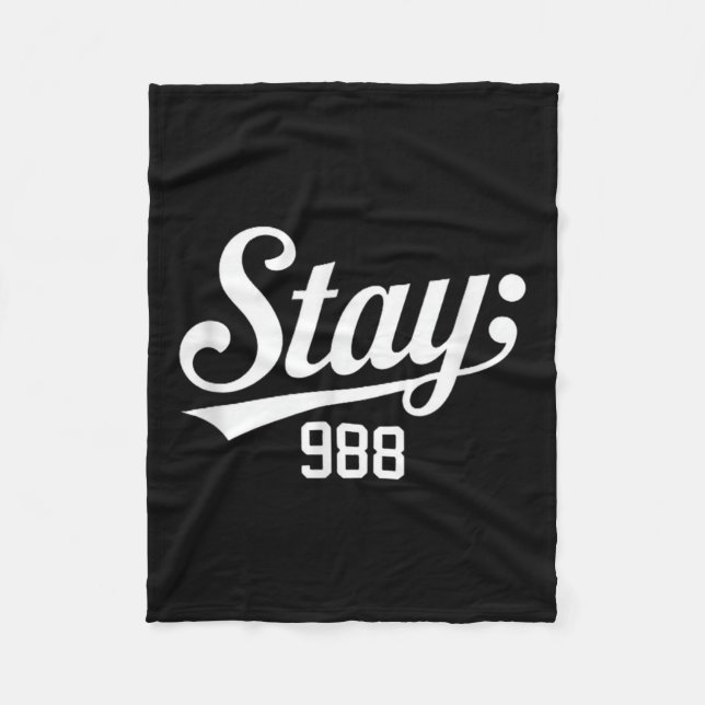 Manta Polar Concienciación sobre la prevención del suicidio (Anverso)