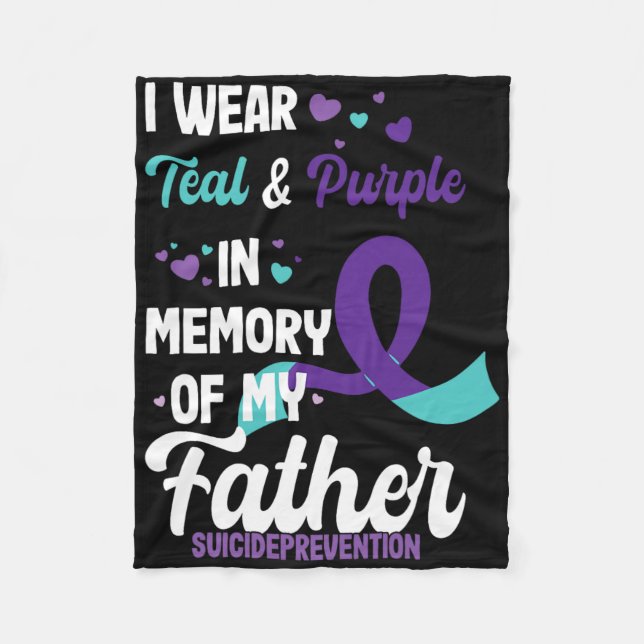 Manta Polar Concienciación sobre la prevención del suicidio en (Anverso)