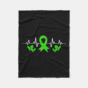 Manta Polar Concienciación sobre la salud mental Heartbeat Ter