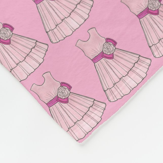 Manta Polar Concurso de novias con regalo de chica de flor Ves (Esquina)