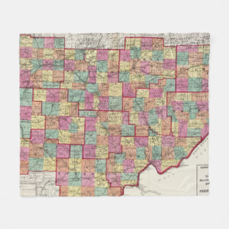 Manta Polar Condados de Ohio