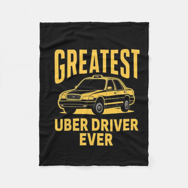 Manta Polar Conductor de Uber Cada Vez Funny 3 (Anverso)