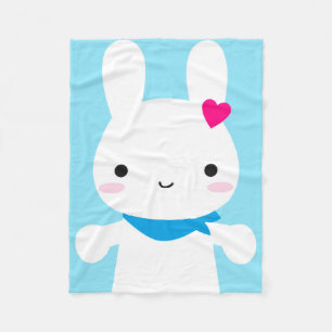 Manta Polar Conejito lindo estupendo de Kawaii
