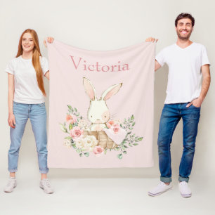 Manta Polar Conejo conejo conejo conejo conejito personalizado
