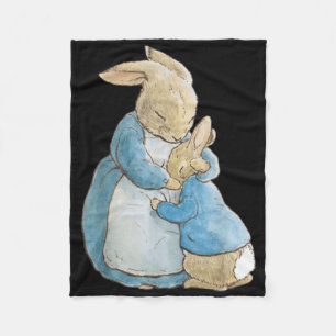 Manta Polar Conejo de Pascua Retro Cottagecore Peter Madre Con