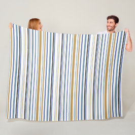 Manta Polar Confort costero de las franjas de playa de la mant