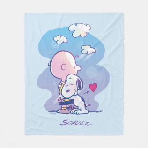 Manta Polar Confort y seguridad Charlie y Snoopy Hug