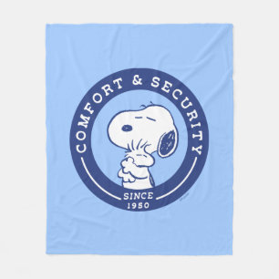 Manta Polar Confort y seguridad   Snoopy & Woodstock Hug