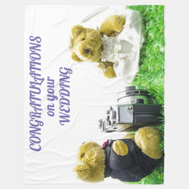 Manta Polar CONGRAMAS a su BODA