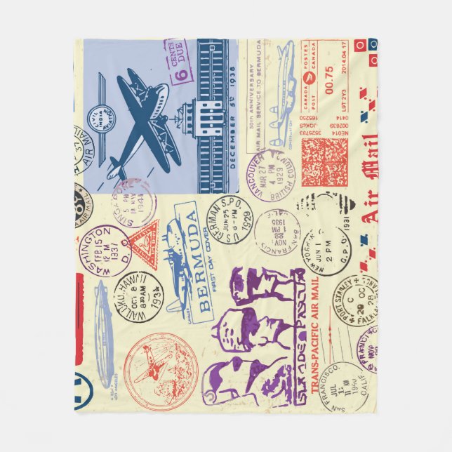 Manta Polar Conjunto de decoradores de sellos de documentos de (Anverso)