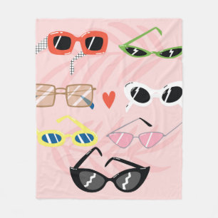 Manta Polar Conjunto de gafas de sol de moda al estilo persona