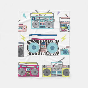 Manta Polar Conjunto de varios reproductores de cassette vinta