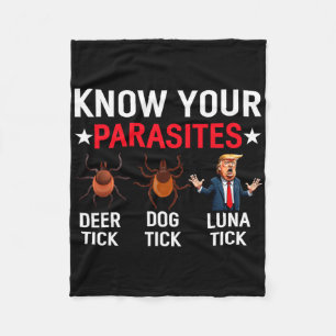 Manta Polar Conoce tu parásito meme contra Trump